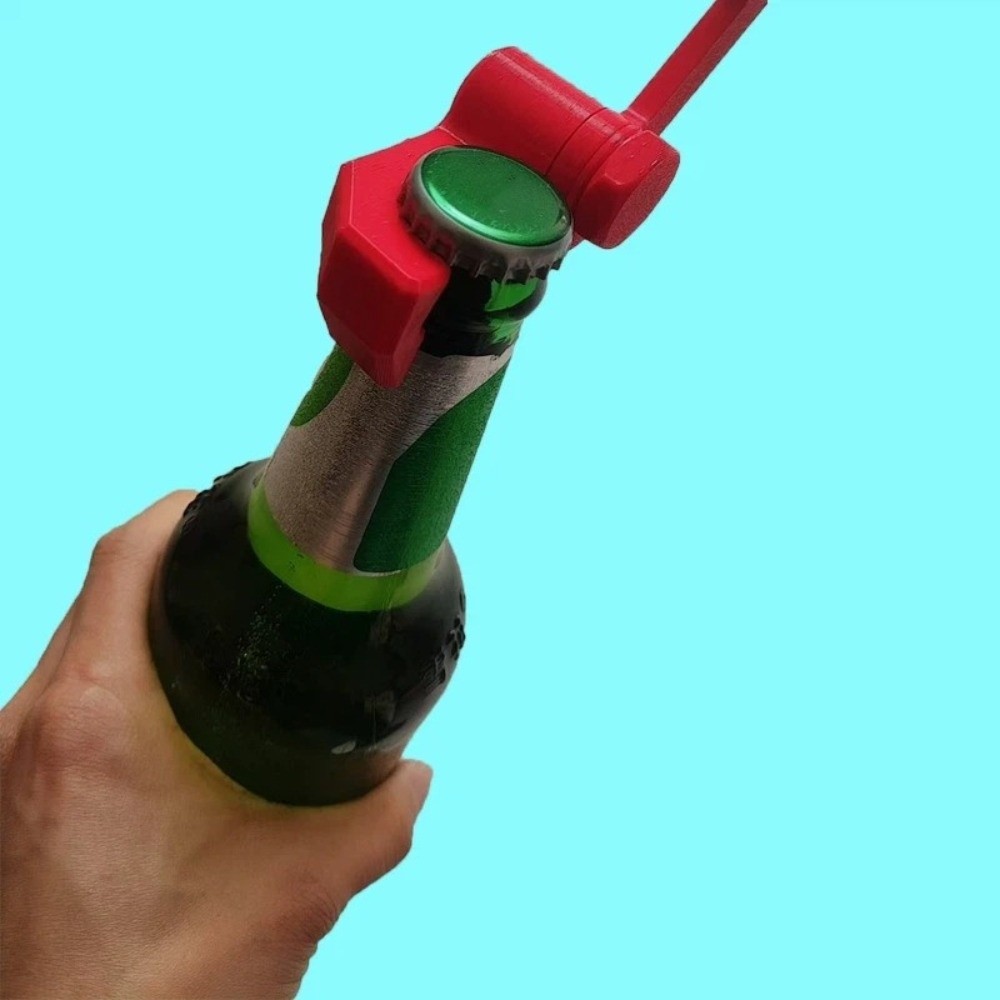 Kitchen Gadgets To 3D Print - أدوات مطبخ: فتاحة زجاجات بيرة محمولة