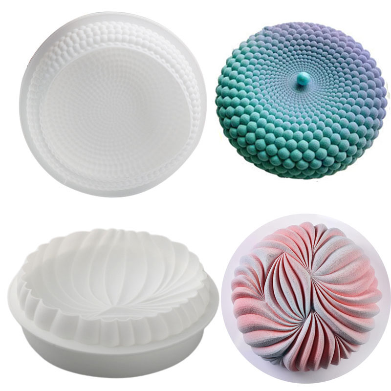 Kitchen Gadgets Deals - مقلاة كعكة موس مستديرة للخبز الكثبان
