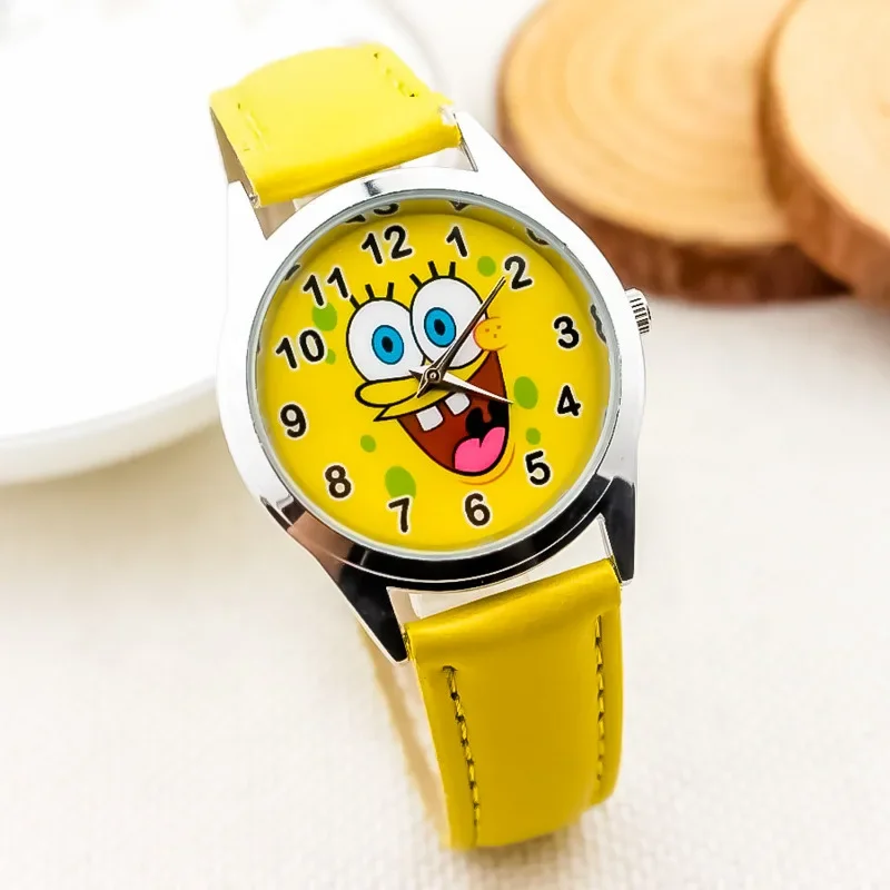 Kitchen Gadgets Aliexpress - ساعات يد كوارتز للأطفال بتصميم سبونج