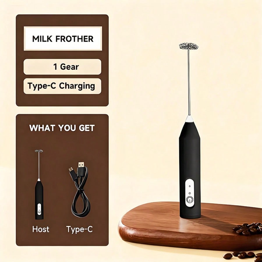 Milk Frother - خلاط كهربائي محمول، خفاقة بيض، جهاز