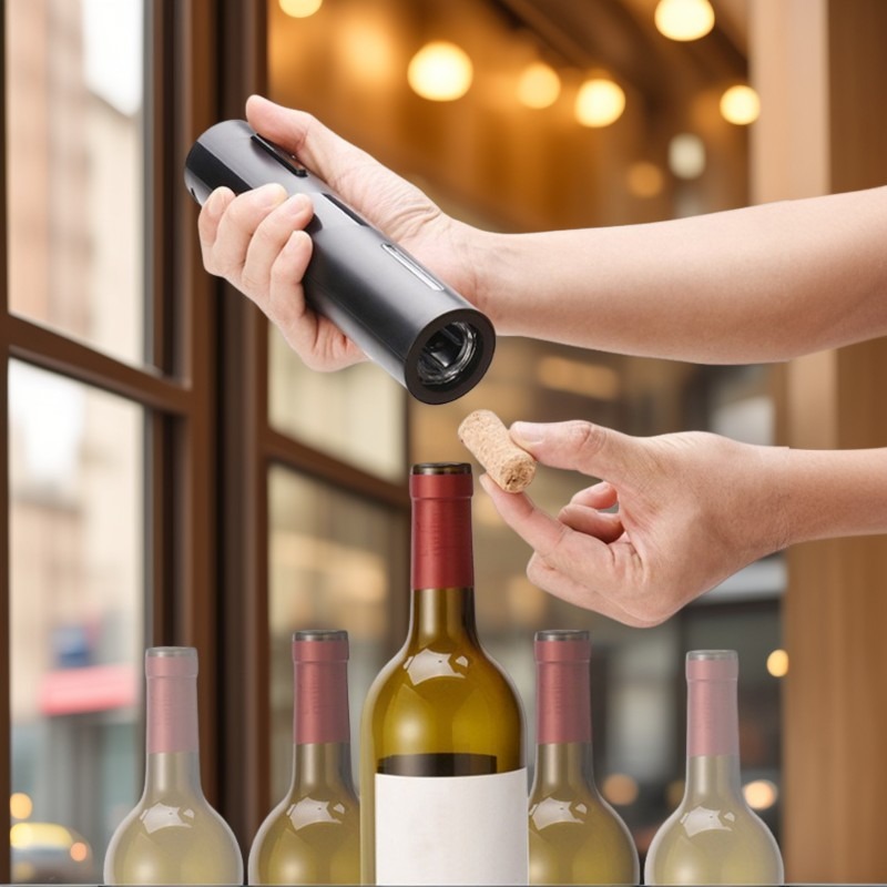 Kitchen Gadgets And Accessories - فتاحة زجاجات كهربائية للنبيذ الأحمر مع