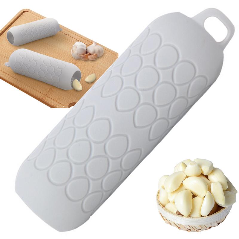 أنبوب مقشرة الثوم سيليكون سريع - مراجعة Kitchen Gadgets Small وسعره
