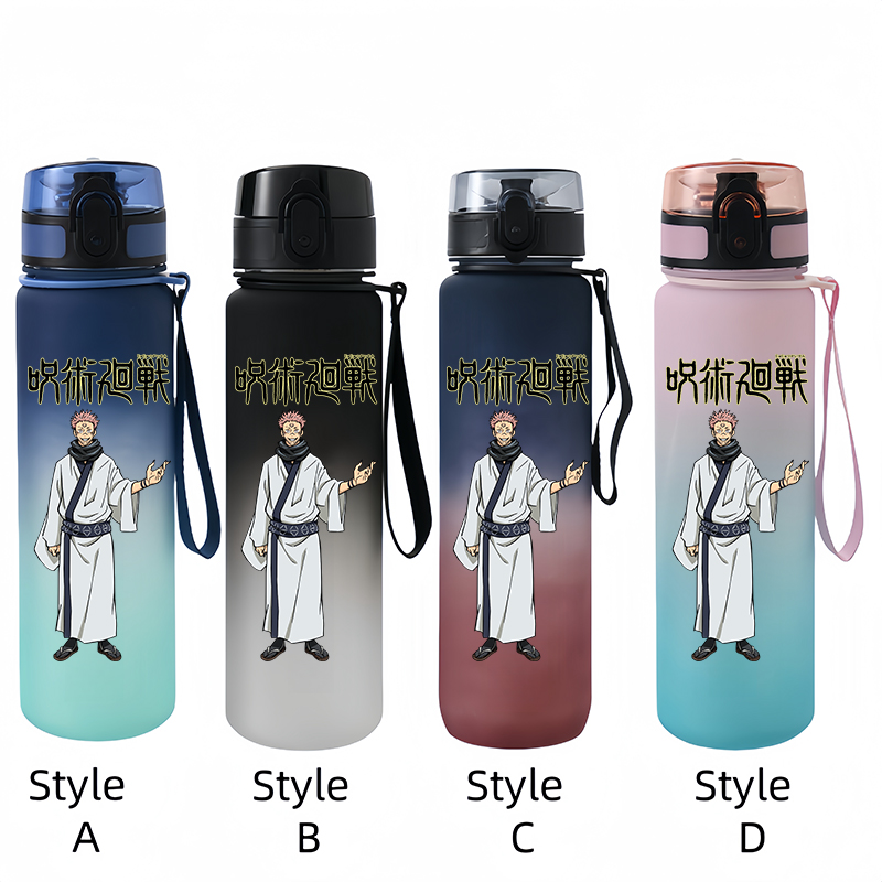Jujutsu Kaisen زجاجة مياه بلاس - مراجعة Kitchen Gadgets Aliexpress وسعره