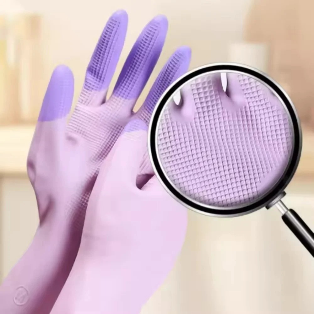 قفازات سيليكون لغسل الأطباق وت - مراجعة Kitchen Gadgets Needed وسعره