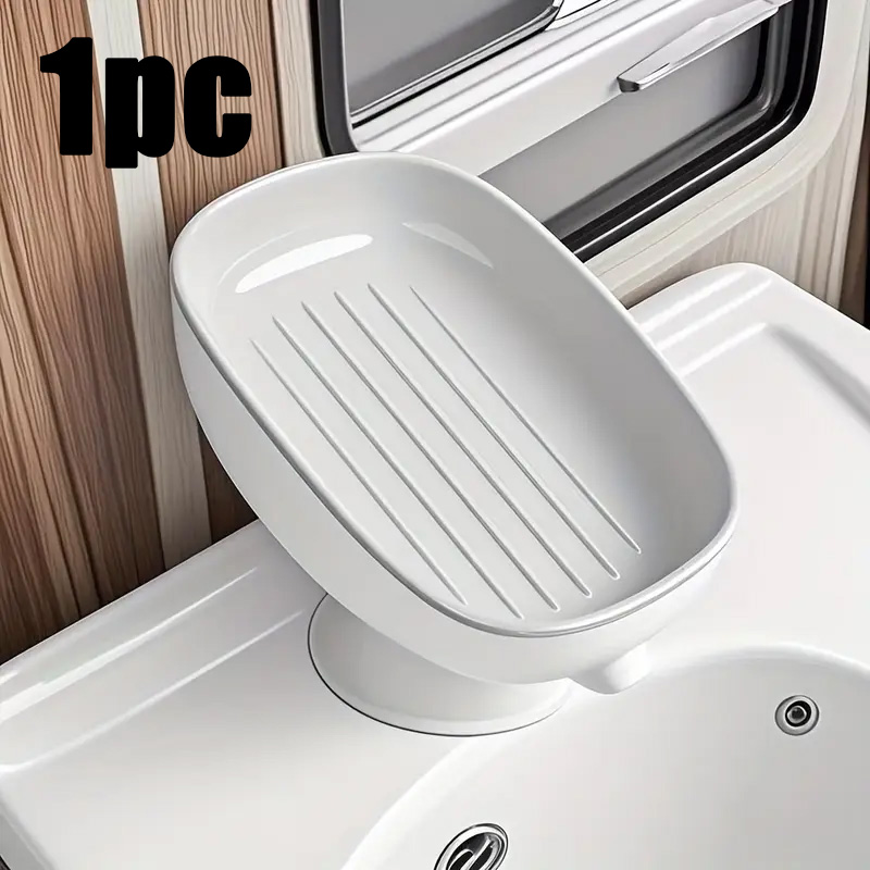 طبق صابون بكوب شفط قابل للتصري - مراجعة Kitchen Gadgets Luxury وسعره
