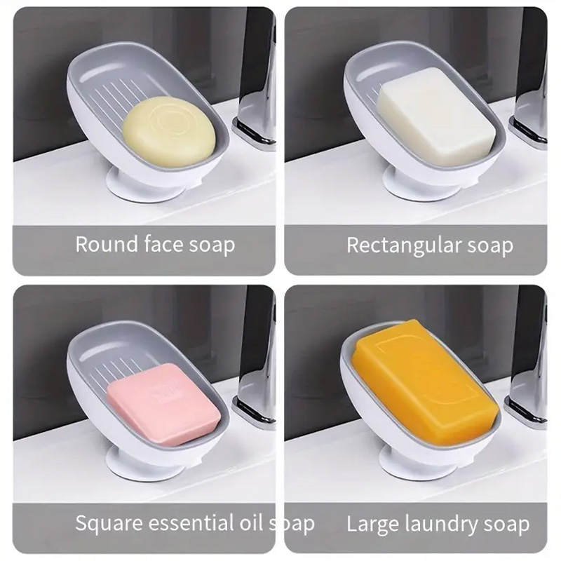 طبق صابون بكوب شفط قابل للتصري - مراجعة Kitchen Gadgets Luxury وسعره
