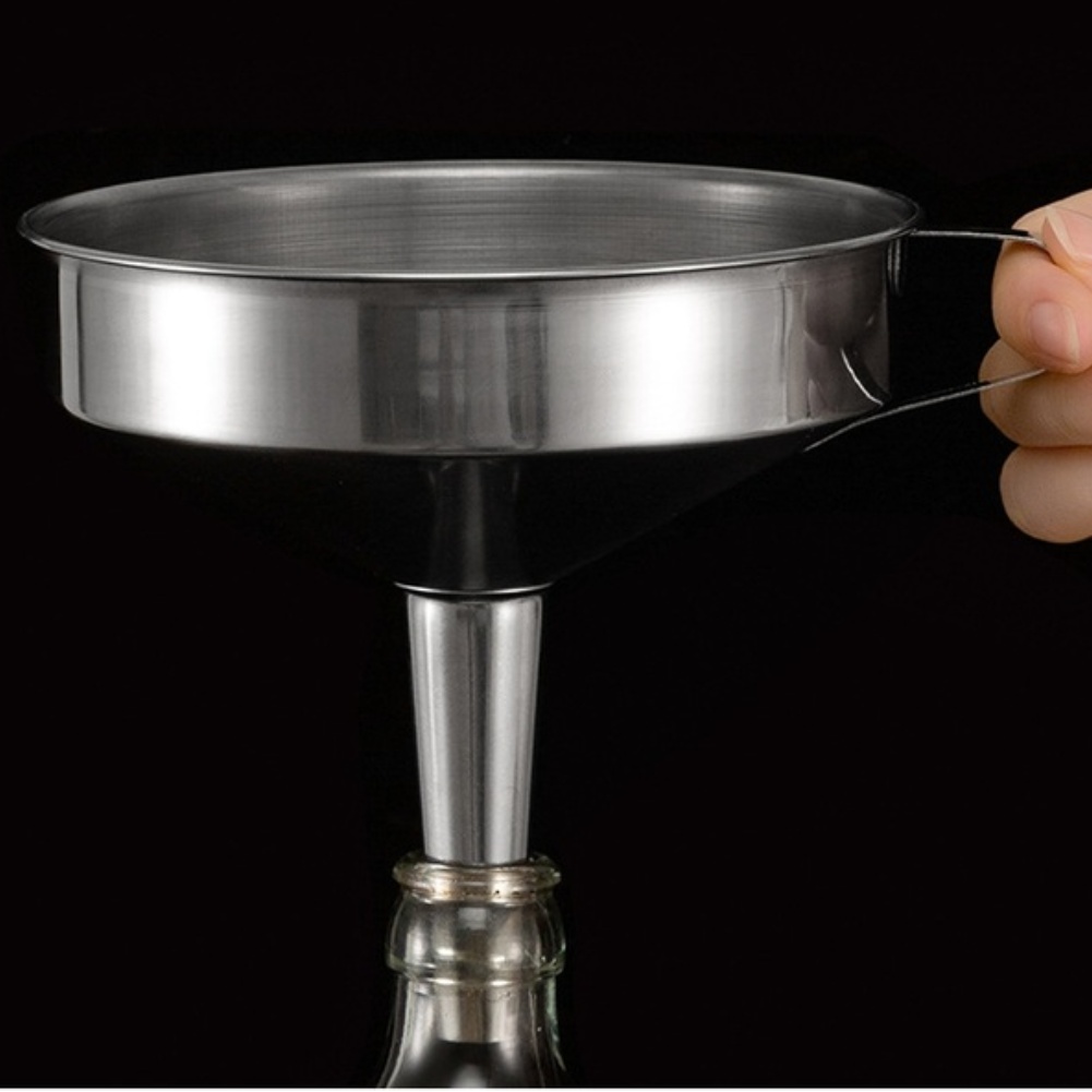 1 قطعة قمع زيت طهي من الستانلس - مراجعة Kitchen Gadgets Deals وسعره