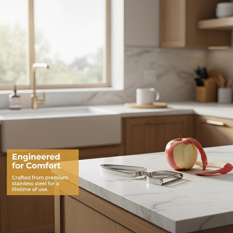 مقشرة خضروات من الفولاذ المقاو - مراجعة Kitchen Gadgets Save Time وسعره