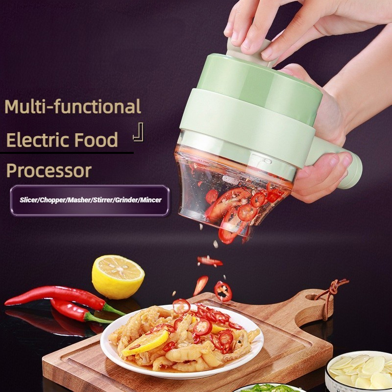 محضر طعام كهربائي لاسلكي قطاعة - مراجعة Kitchen Gadgets Small وسعره