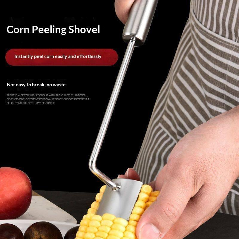 أداة تقشير الذرة من الفولاذ ال - مراجعة Kitchen Gadgets Save Time وسعره
