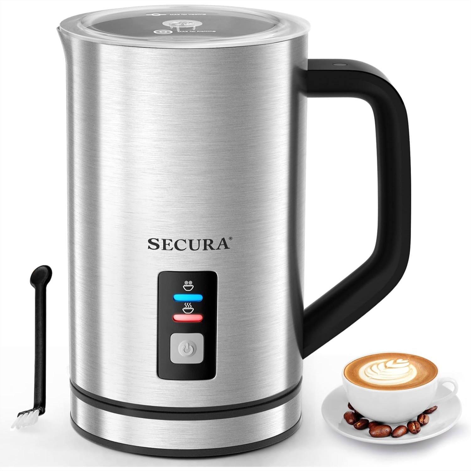 جهاز رغوة الحليب الكهربائي من  - مراجعة Milk Frother وسعره