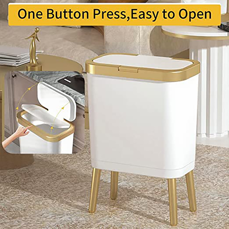 سلة مهملات فاخرة كبيرة السعة ذ - مراجعة Kitchen Gadgets Luxury وسعره