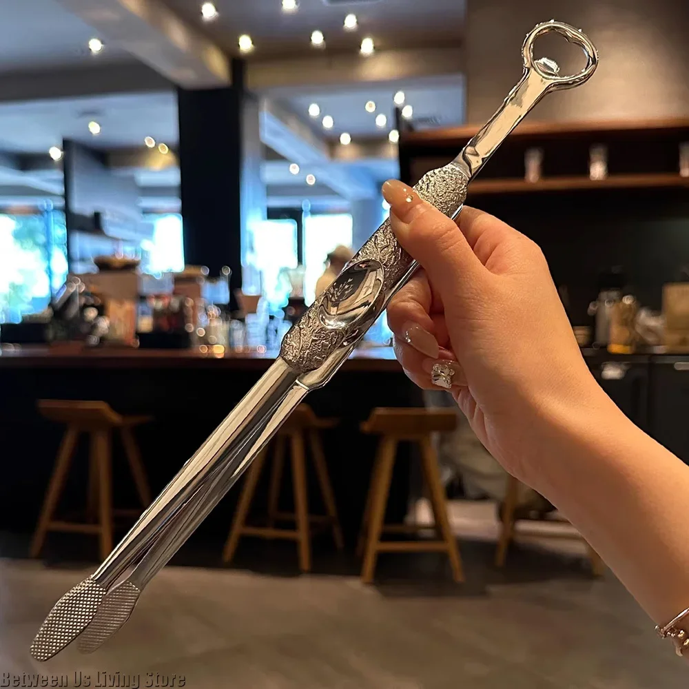 ملقط شواء فاخر من الفولاذ المق - مراجعة Kitchen Gadgets Luxury وسعره