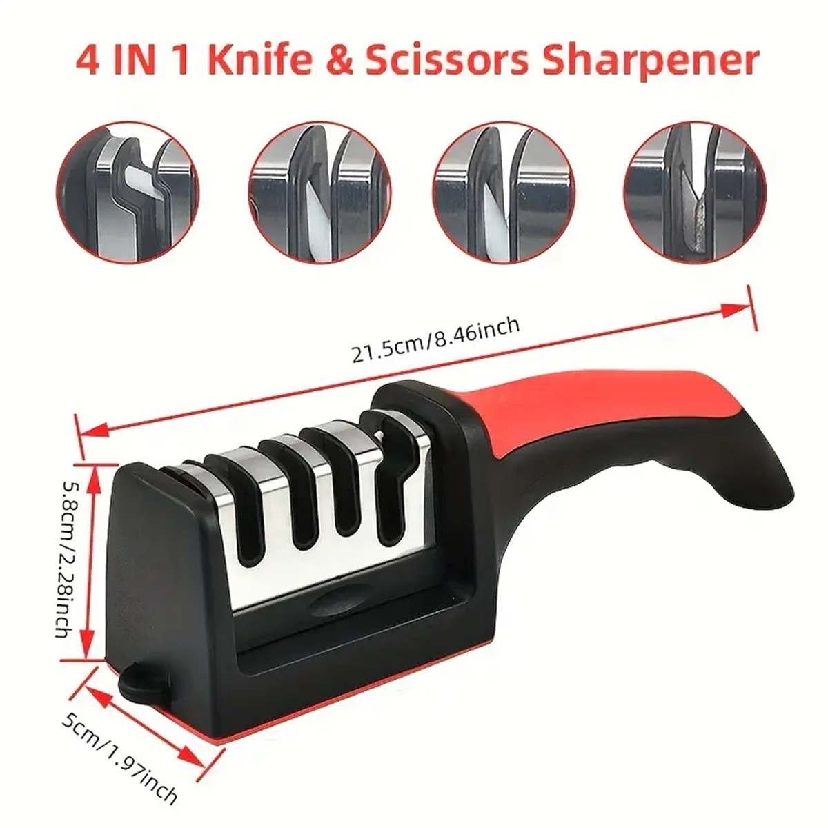 مبراة سكاكين متعددة الوظائف لل - مراجعة Kitchen Gadgets Needed وسعره