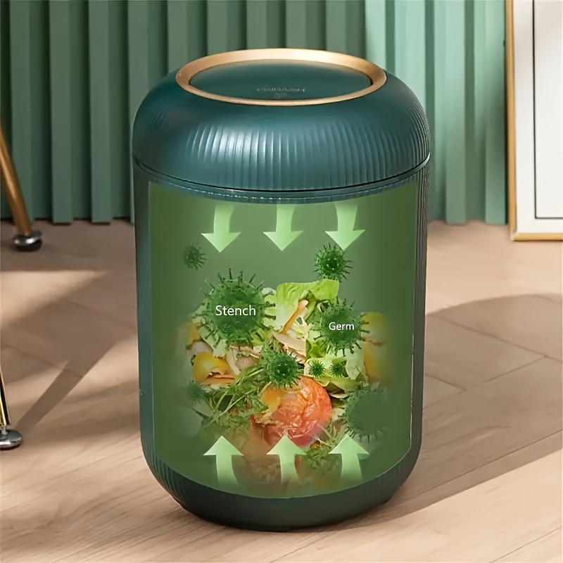سلة مهملات فاخرة مخططة، على شك - مراجعة Kitchen Gadgets Luxury وسعره