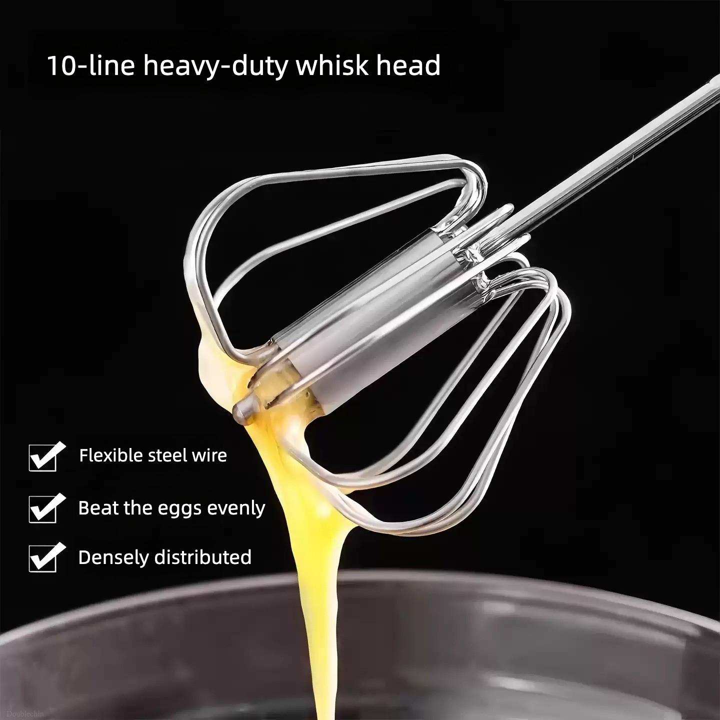 خفاقة بيض شبه آلية من الفولاذ  - مراجعة Healthy Kitchen Gadgets وسعره
