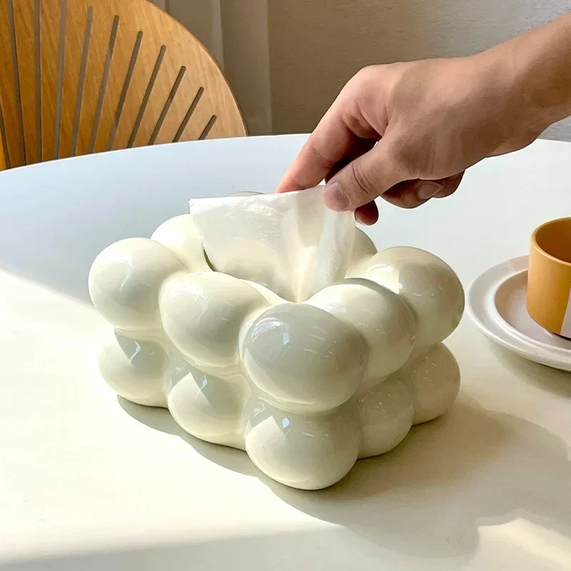 صندوق مناديل فاخر من السيراميك - مراجعة Kitchen Gadgets Luxury وسعره