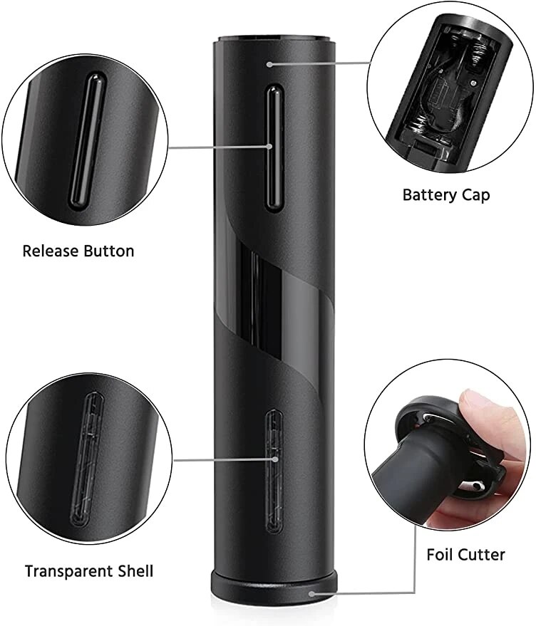 فتاحة زجاجات كهربائية للنبيذ ا - مراجعة Kitchen Gadgets And Accessories وسعره