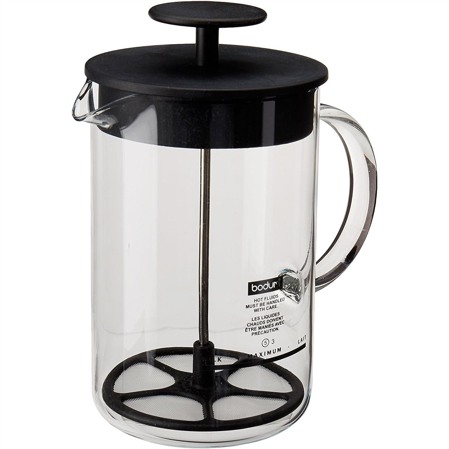 جهاز رغوة الحليب اليدوي مع وعا - مراجعة Milk Frother وسعره